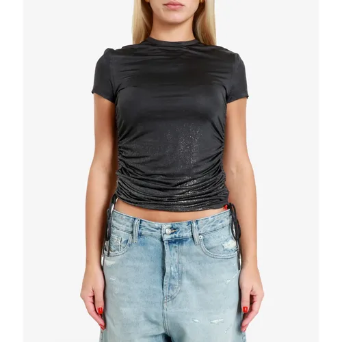 Diesel - Tops > T-Shirts - Gray - Diesel - Modalova