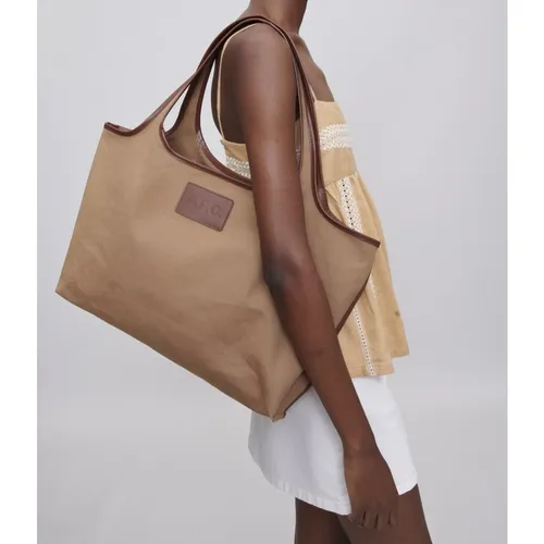 A.p.c. - Bags > Tote Bags - Brown - A.p.c. - Modalova
