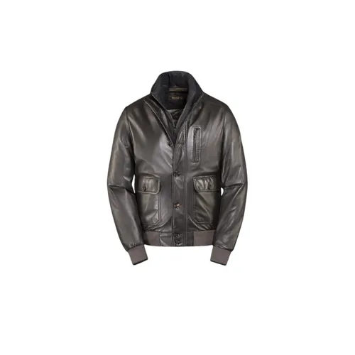 Jackets > Leather Jackets - - Moorer - Modalova