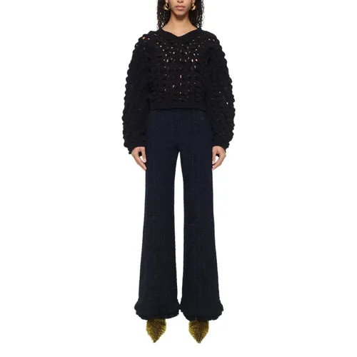 Knitwear > V-neck Knitwear - - Séfr - Modalova