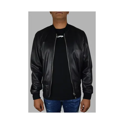 Jackets > Leather Jackets - - Philipp Plein - Modalova