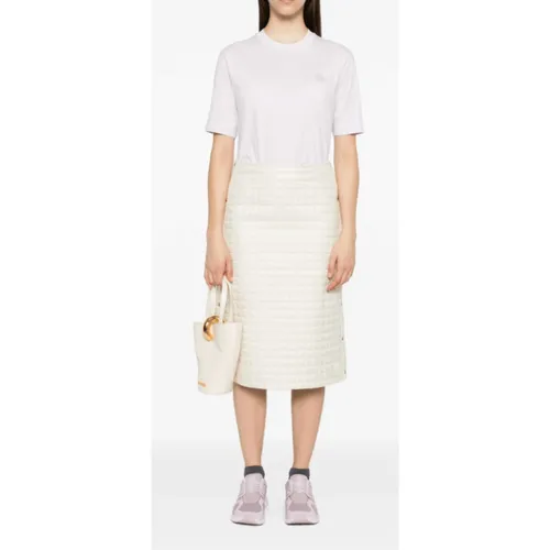 Moncler - Tops > T-Shirts - Pink - Moncler - Modalova