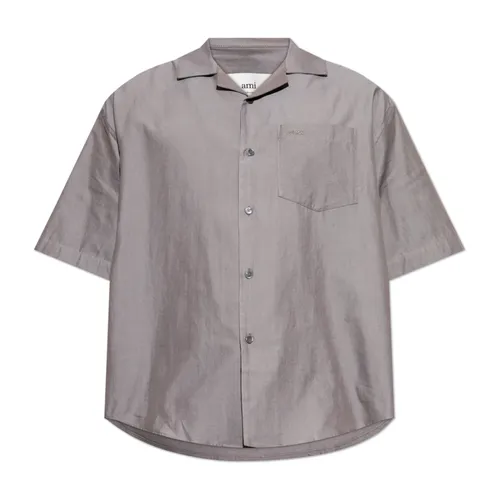 Shirts > Short Sleeve Shirts - - Ami Paris - Modalova