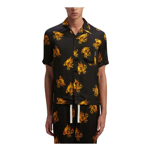 Shirts > Short Sleeve Shirts - - Palm Angels - Modalova