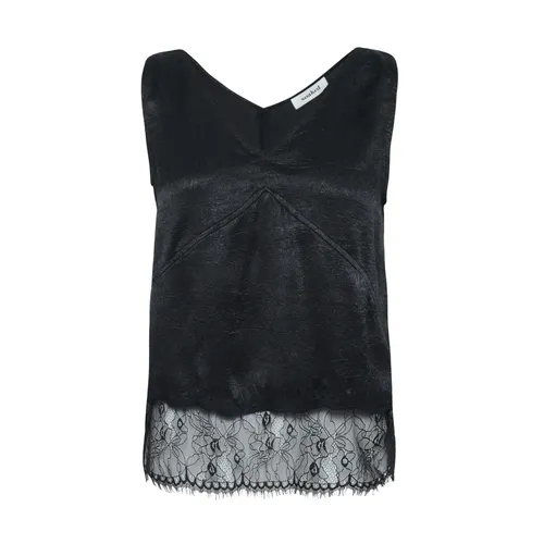Tops > Sleeveless Tops - - Soaked in Luxury - Modalova