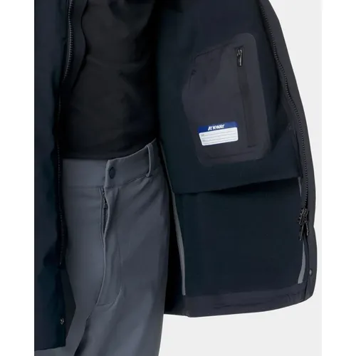 K-Way - Coats > Parkas - Blue - K-Way - Modalova