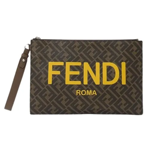 Pre-owned > Pre-owned Bags > Pre-owned Clutches - - Fendi Vintage - Modalova