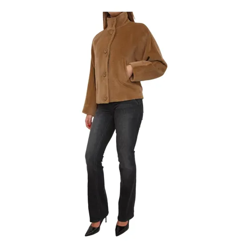 Jackets > Faux Fur & Shearling Jackets - - Max Mara - Modalova