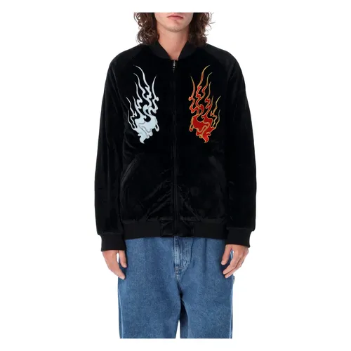 Sweatshirts & Hoodies > Zip-throughs - - HUF - Modalova