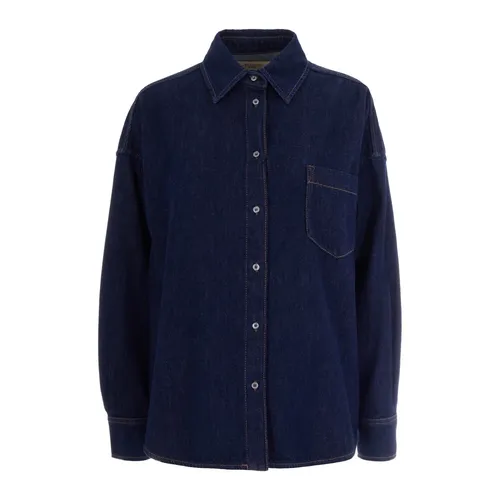 Blouses & Shirts > Denim Shirts - - Max Mara - Modalova