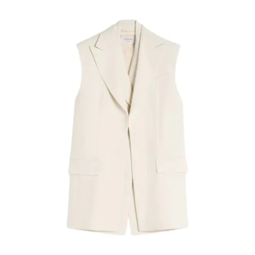 Jackets > Vests - - Sportmax - Modalova