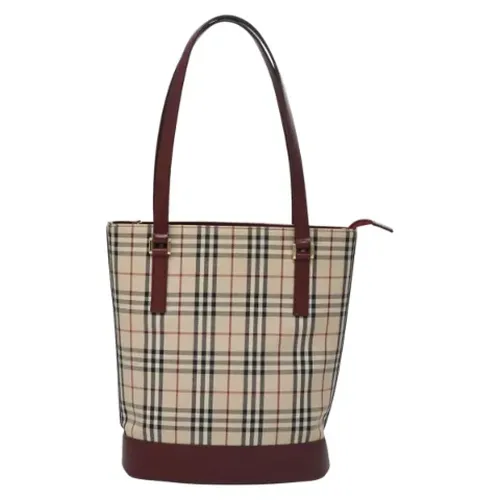 Pre-owned > Pre-owned Bags > Pre-owned Tote Bags - - Burberry Vintage - Modalova