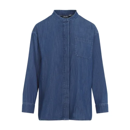 Blouses & Shirts > Denim Shirts - - Max Mara - Modalova