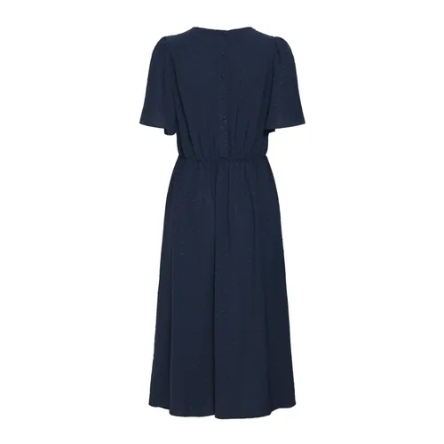 Dresses > Day Dresses > Midi Dresses - - Ichi - Modalova
