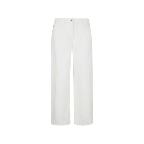 Trousers > Wide Trousers - - Brunello Cucinelli - Modalova