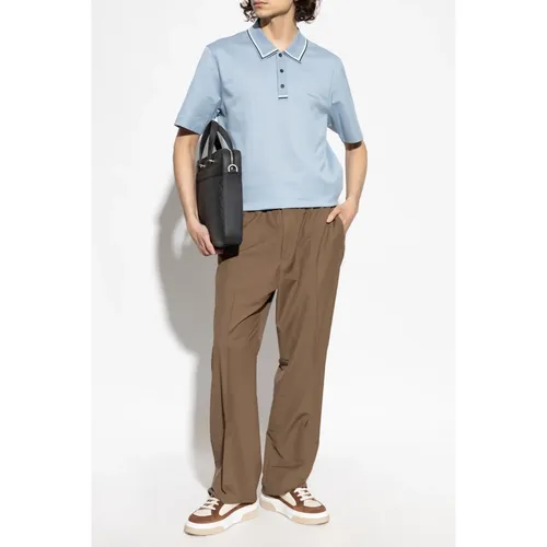 Tops > Polo Shirts - - Ferragamo - Modalova