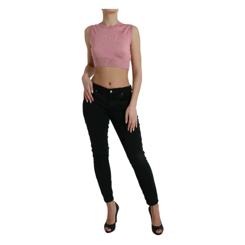 Tops > Sleeveless Tops - - Dolce & Gabbana - Modalova