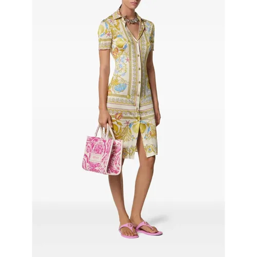 Dresses > Day Dresses > Shirt Dresses - - Versace - Modalova