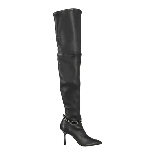 Shoes > Boots > Over-knee Boots - - Studio Amelia - Modalova