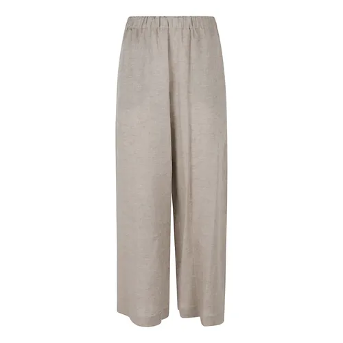 Trousers > Wide Trousers - - Fabiana Filippi - Modalova
