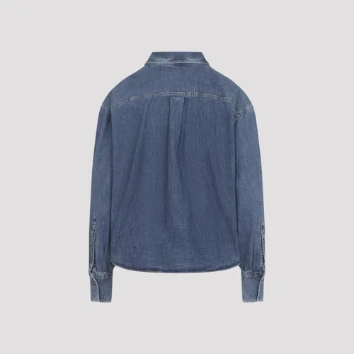Shirts > Denim Shirts - - Brunello Cucinelli - Modalova