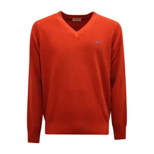 Knitwear > V-neck Knitwear - - Brooksfield - Modalova