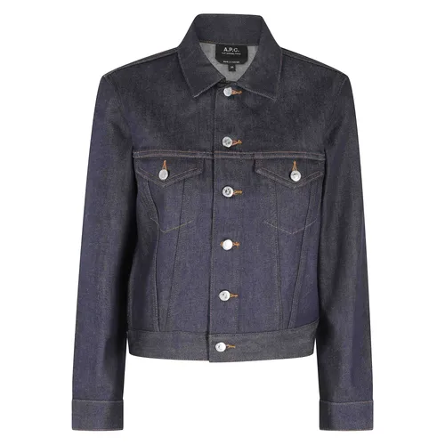 Jackets > Denim Jackets - - A.p.c. - Modalova