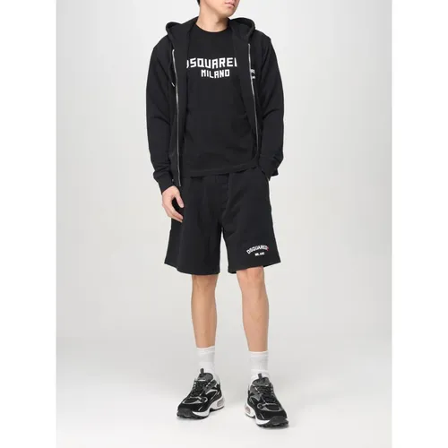 Sweatshirts & Hoodies > Zip-throughs - - Dsquared2 - Modalova