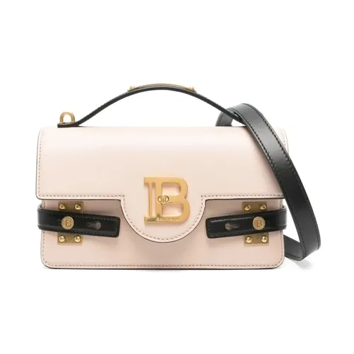Balmain - Bags > Handbags - Beige - Balmain - Modalova