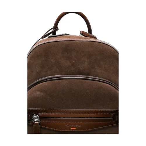 Bags > Backpacks - - Santoni - Modalova