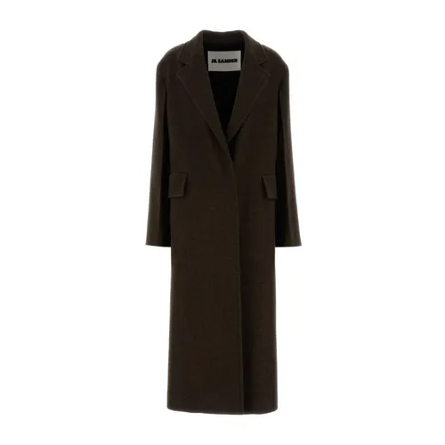 Coats > Single-Breasted Coats - - Jil Sander - Modalova