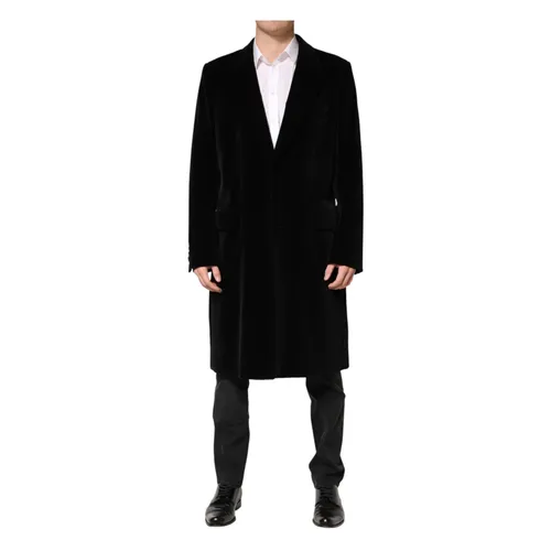 Coats > Single-Breasted Coats - - Dolce & Gabbana - Modalova