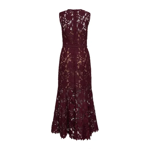 Dresses > Day Dresses > Midi Dresses - - Self Portrait - Modalova