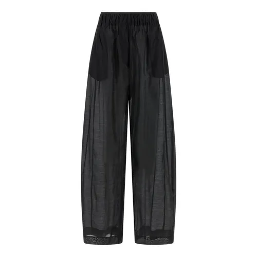 Trousers > Wide Trousers - - TheLatest - Modalova