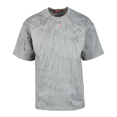 Diesel - Tops > T-Shirts - Gray - Diesel - Modalova