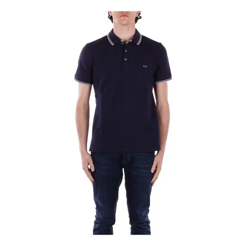 Fay - Tops > Polo Shirts - Blue - Fay - Modalova