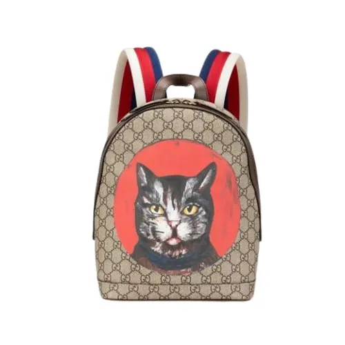 Pre-owned > Pre-owned Bags > Pre-owned Backpacks - - Gucci Vintage - Modalova