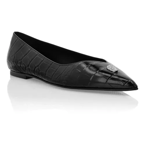 Shoes > Flats > Ballerinas - - Philipp Plein - Modalova