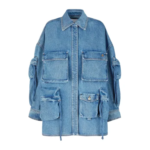 Jackets > Denim Jackets - - The Attico - Modalova