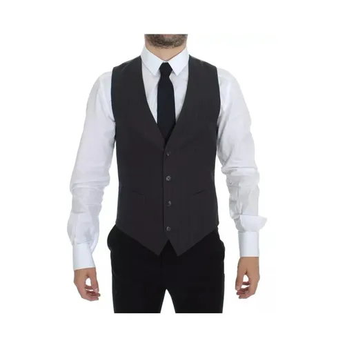 Suits > Suit Vests - - Dolce & Gabbana - Modalova
