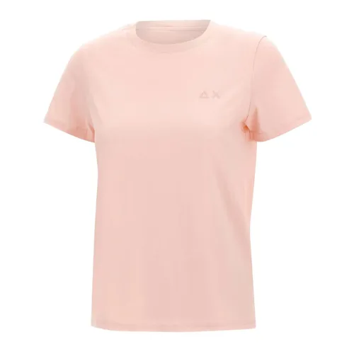 Sun68 - Tops > T-Shirts - Pink - Sun68 - Modalova