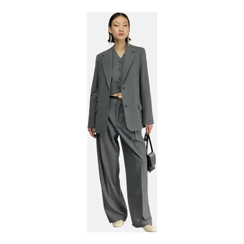 Trousers > Wide Trousers - - Semicouture - Modalova
