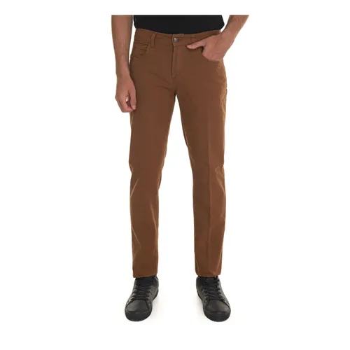 Fay - Trousers > Chinos - Brown - Fay - Modalova