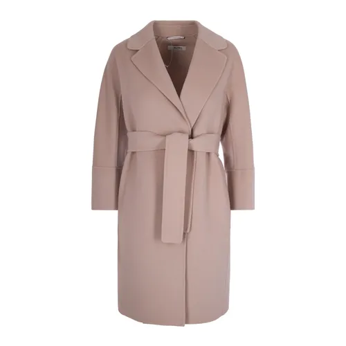 Coats > Belted Coats - - Max Mara Studio - Modalova