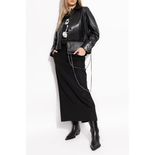 Jackets > Leather Jackets - - Zadig & Voltaire - Modalova