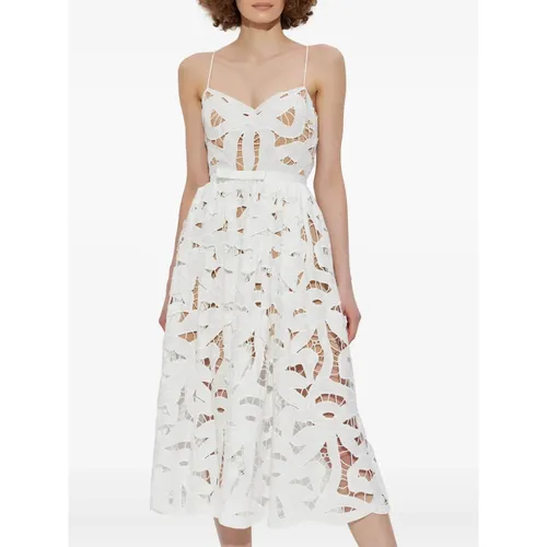 Dresses > Day Dresses > Midi Dresses - - Self Portrait - Modalova