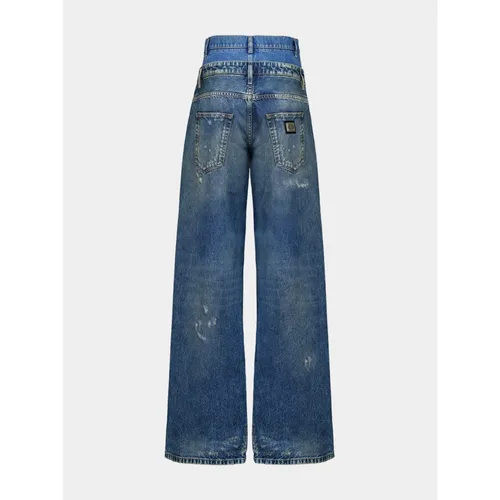 Jeans > Wide Jeans - - Dolce & Gabbana - Modalova