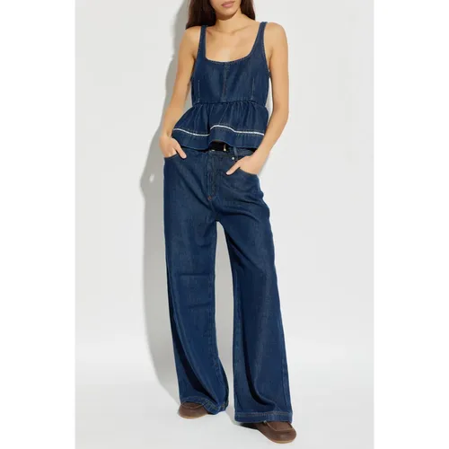 Tops > Sleeveless Tops - - Munthe - Modalova