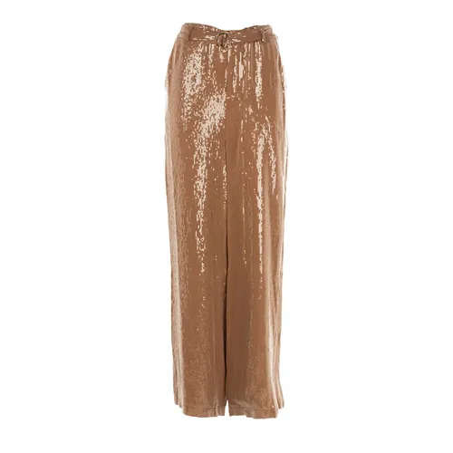 Trousers > Wide Trousers - - Fracomina - Modalova