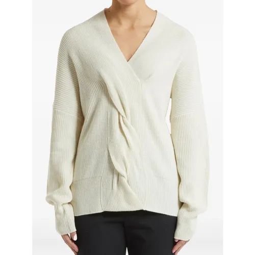 Knitwear > V-neck Knitwear - - Pennyblack - Modalova